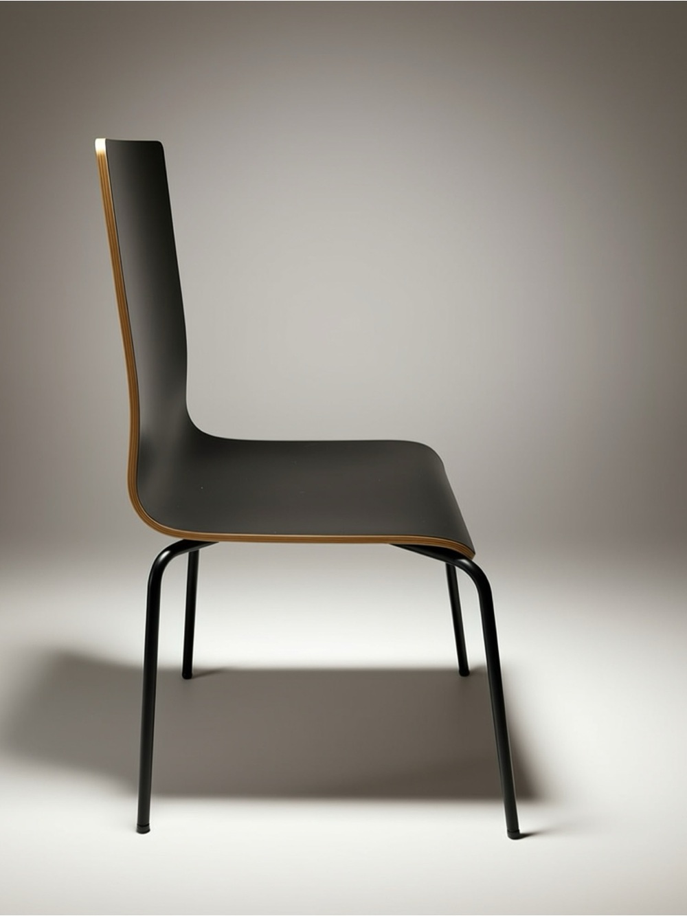Black IKEA MARTIN Dining Chair -
Minimalist / Stackable